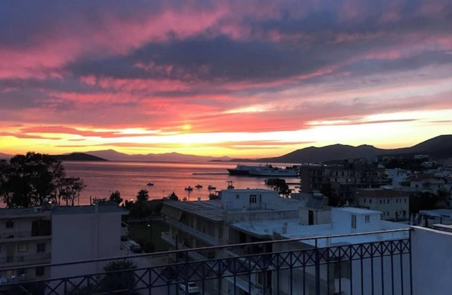 Sea View flat - Marmari village 1hour from Rafina