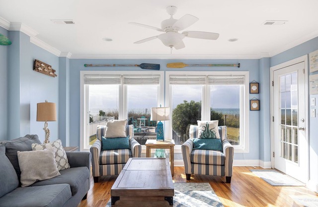 Seas The Day, Oceanfront House in Pine Knoll Shores, NC!