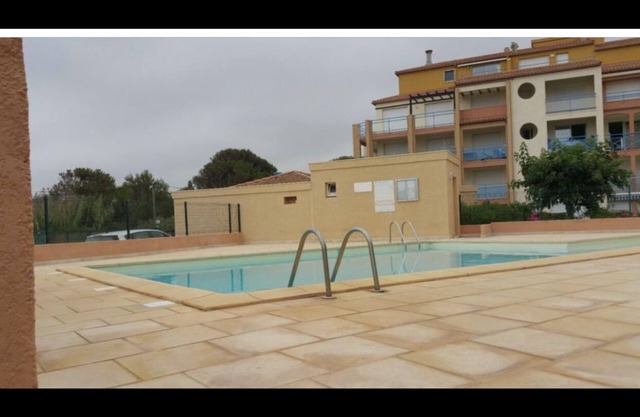 Seaside apartment 35m2 2/4 Pers, terrace, swimming pool, Parking, Secure residence