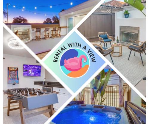 Seaside Chic - Near Beach; Spa; Game Room; Rooftop