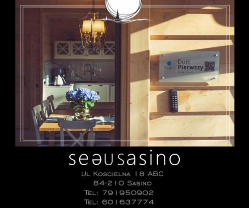 SeaUSasino - Luksusowe Drewniane Domy z Kominkami