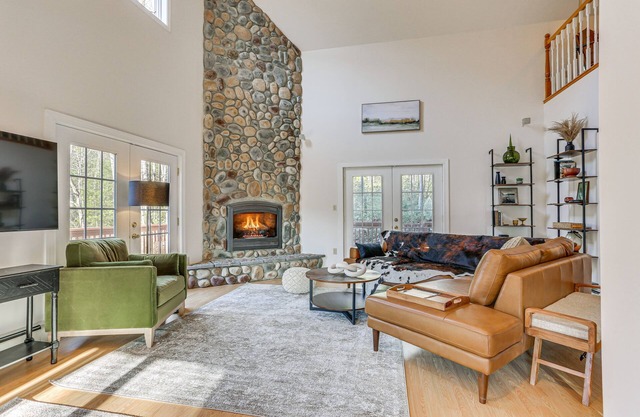 Secluded Kerhonkson Retreat with Deck + Views!