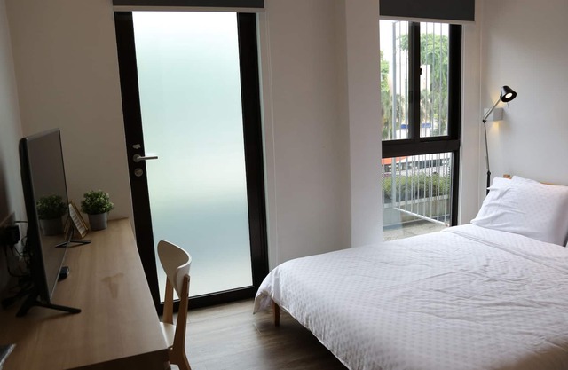 Self-contained fully furnished studio
