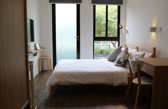 Self-contained fully furnished studio