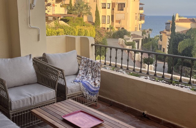 Serene Mediterranean beachside apartment in Altea
