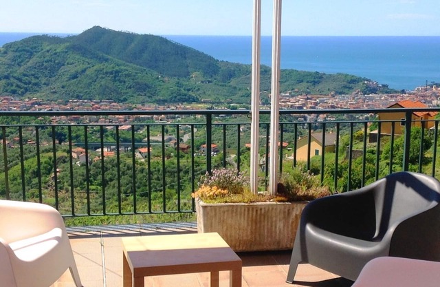 Sestri Levante - Villa with terrace with beautiful views