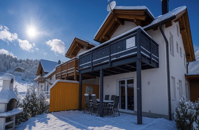 Ski-in/Ski-out chalet with garden