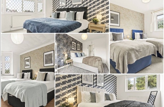 Sleeps 12, Games Room, 6 Bedroom Group Getaway