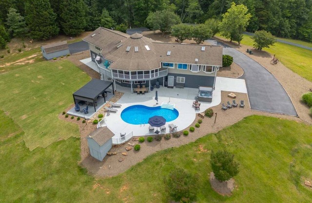 Smaland Falls | Foothills Home with Pool, Hot Tub, Sauna, Waterfall & Walking Trails
