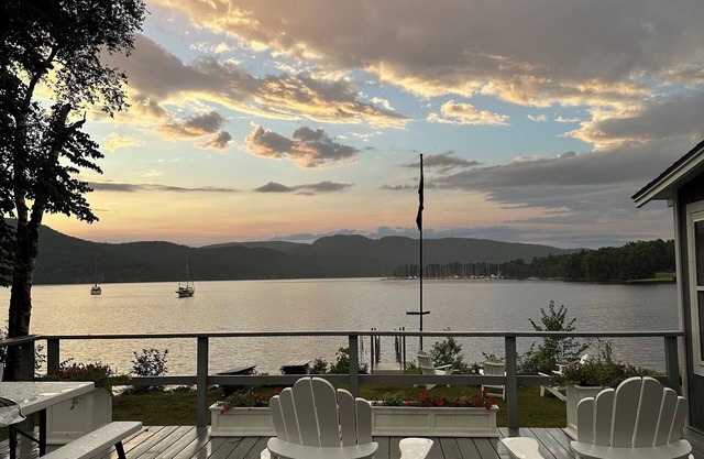 Some say the BEST VIEW of Willsboro Bay!