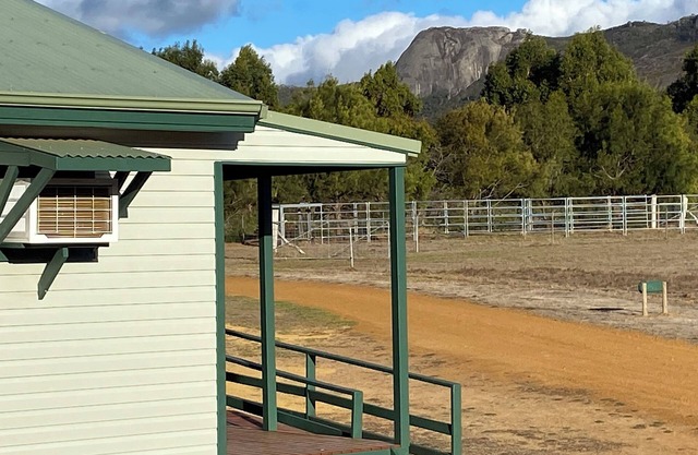 Spa cottage with mountain views, Adults only retreat. Located on a 120 acres