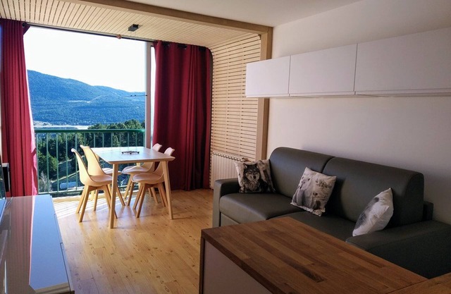 Spacious 2-room apartment with cabin and parking, near Lake Matemale