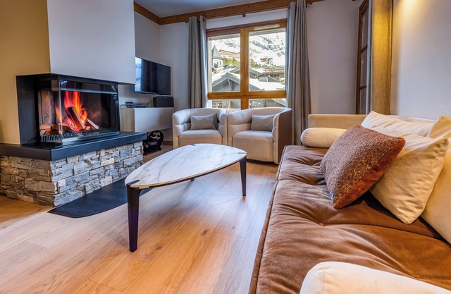 Spacious 3 bedrooms apartment, 10 people duplex facing Aiguille Rouge