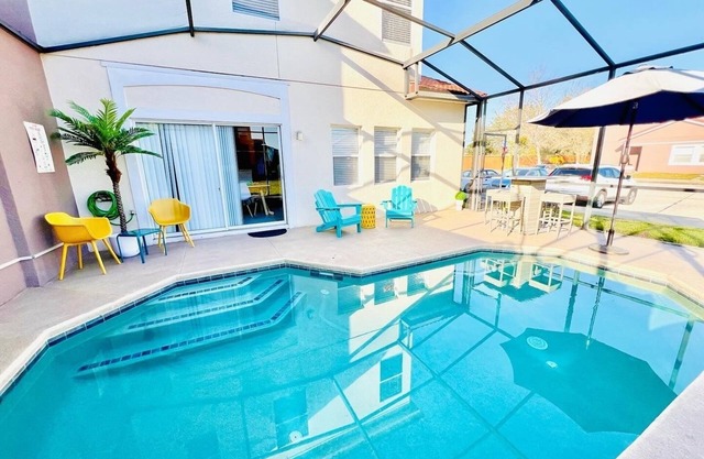 Spacious 4BR-3BA Pool Home Near Disney & Universal – Great for Families!