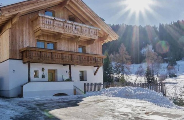 Spacious apartment in a mountain village