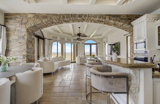 Spacious beach front home with amazing ocean views, just steps from the beach!