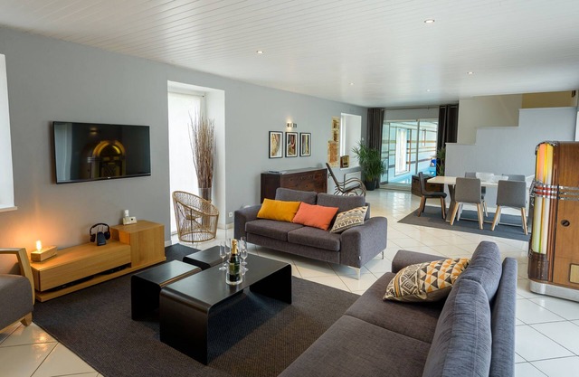 Spacious holiday home with heated indoor pool