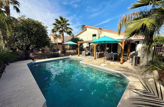 Spacious home with great outdoor space & heated pool