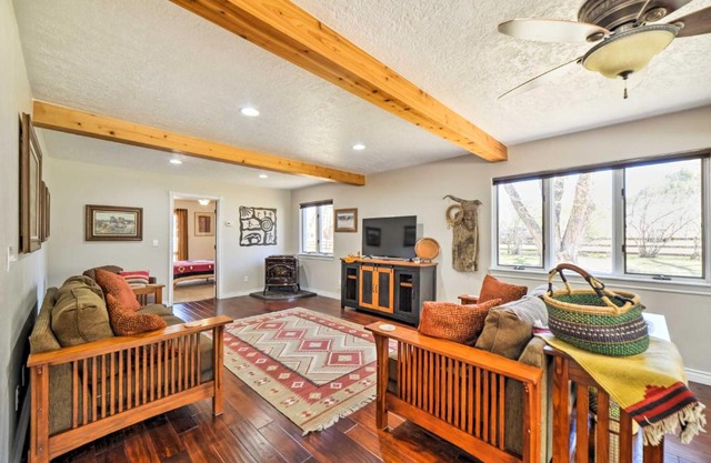 Spacious Mancos Home with Furnished Deck and Yard!