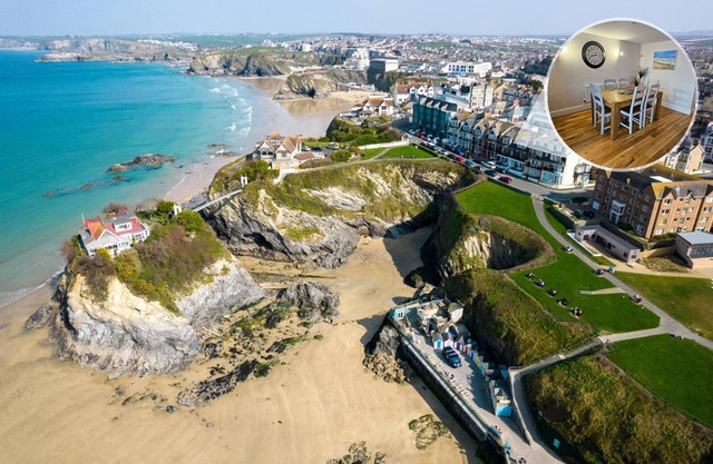 Spacious Refurbished Penthouse - Seafront views over Towan Beach/Atlantic Ocean