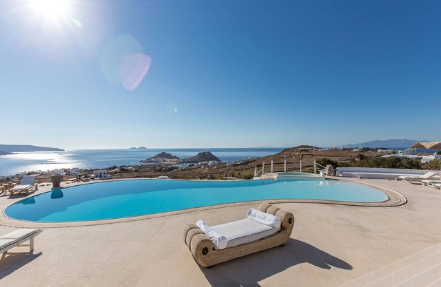 Spectacular Kalafatis Villa | 5 Bedrooms | Villa Vibhu | Private Jacuzzis &.