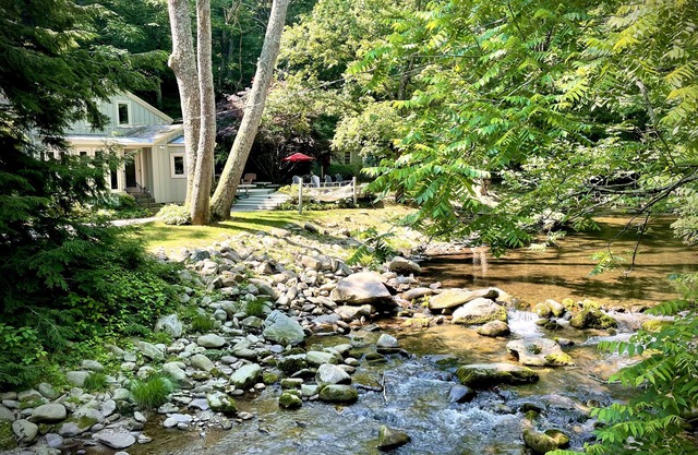 Spectacular Waterfront Retreat on Piney River in the Blue Ridge Mountains.