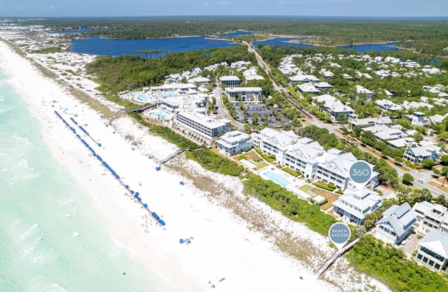 Spend Fall at the Gulf! Beachside #21! Gulf Front! Closest to Beach Access! Watercolor Amenities!