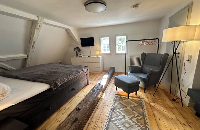 Spend the night in the historic Eckermannhaus - family apartment
