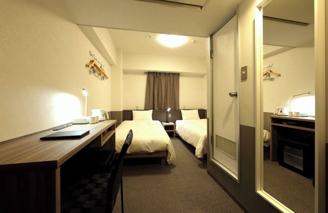 Standard twin room with breakfast plan/Sendai Miyagi