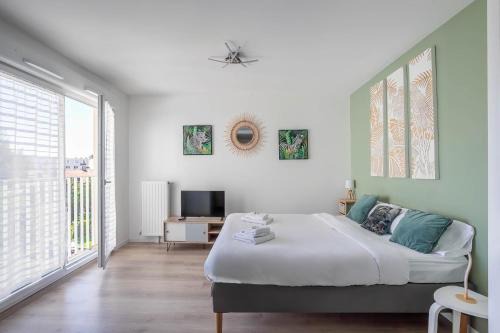 Studio 30 m2 tout confort - RER à 3 min, accès Paris & Disneyland