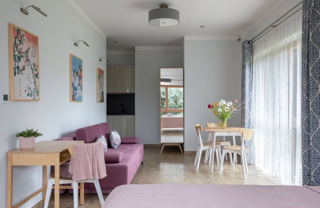 Studio 5 "AUX GRANDS CHÊNES" near Krakow for relaxing and sightseeing