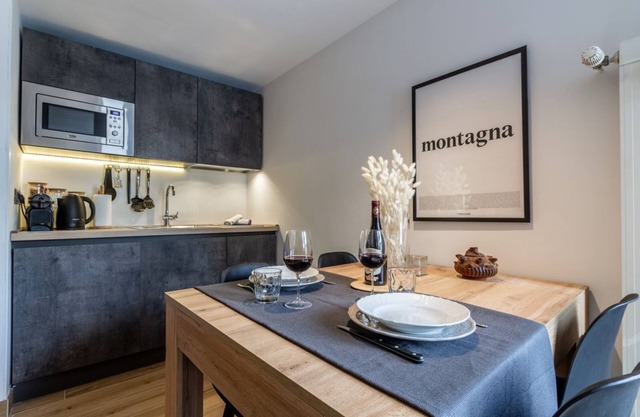 Studio apartment for rent in Cervinia with ski-in/ski-out access