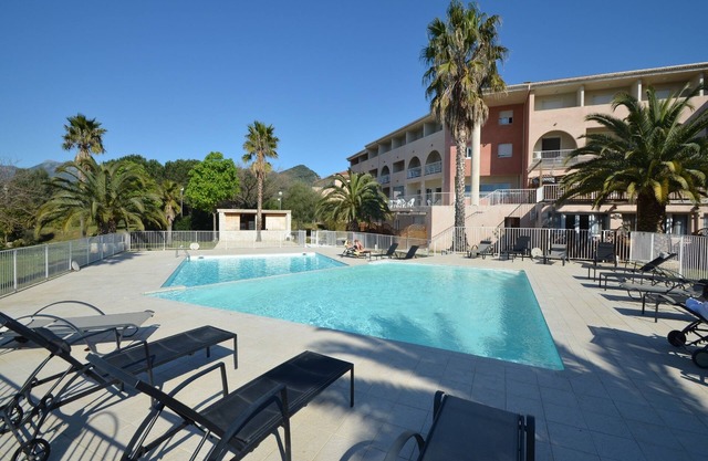 Studio cosy in La Citadelle residence in Saint-Florent with swimming pool