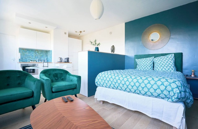 Studio near Lille with private parking