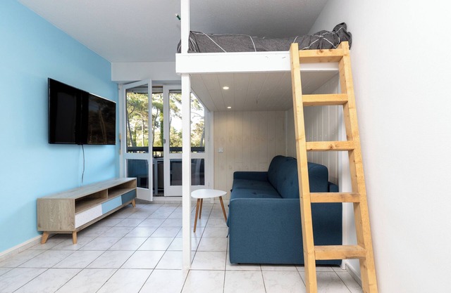 Studio Seignosse near the "Le Penon" beach (1 min) with balcony