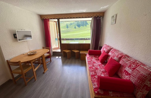 Studio with mountain area for 4 pers, ski-in/ski-out