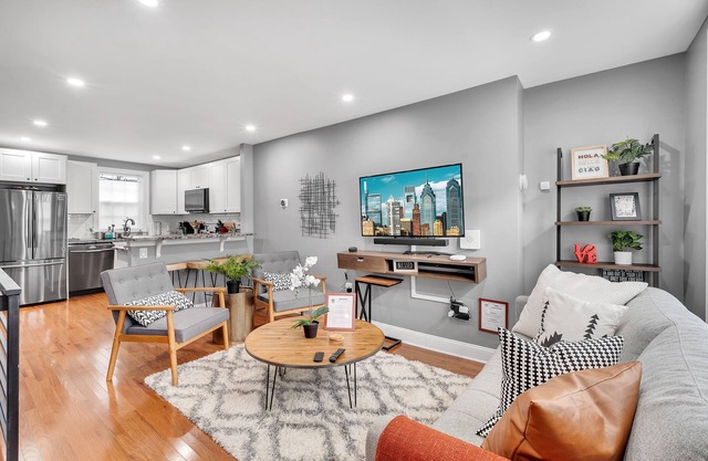 ★ Stunning 3BR Modern Charm in South Philly ★