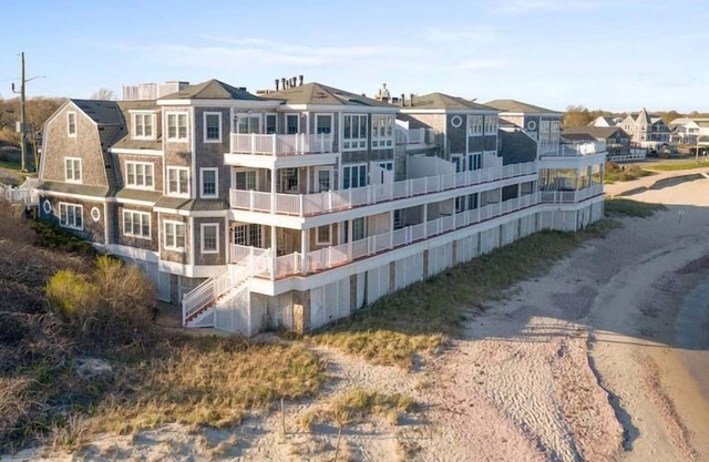 Stunning Ocean Front Location on Private Beach
