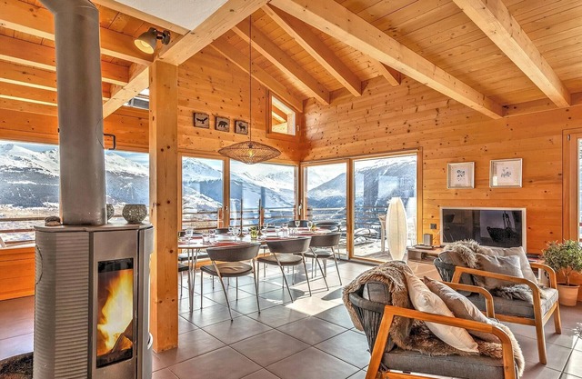 Stylish Chalet with Sauna in Hérémence