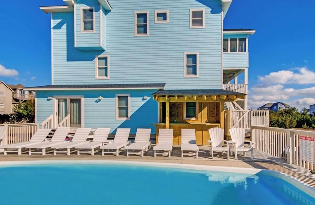SUMMER SAVINGS - Semi-Oceanfront Dog Friendly w/Pool, Hot Tub, Game Rm, Theater