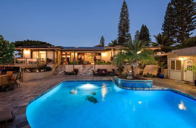 Summit Residence at KAANAPALI VISTA~4500 sf~5B/5.5B Pool/Ocean View~