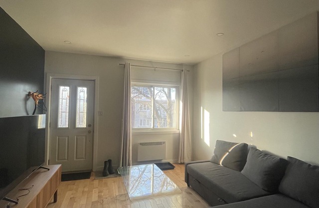 Sunny 4 1/2 in Heart of Villeray and 15 min from Downtown by Public Transport