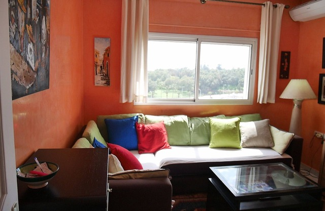sunny apartment in Agadir city center with WiFi