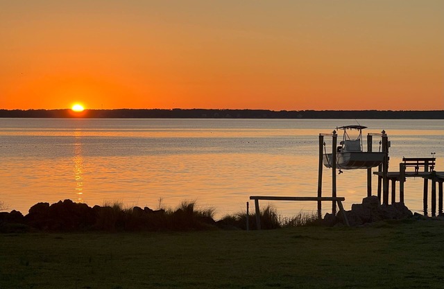 Sunrise over North River