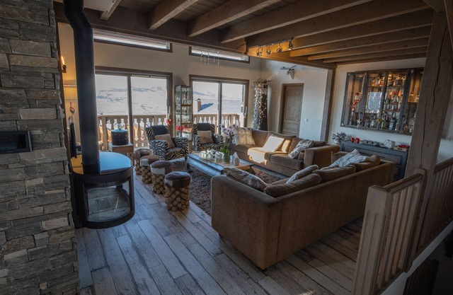Superb ski in ski out chalet with 8 bedrooms