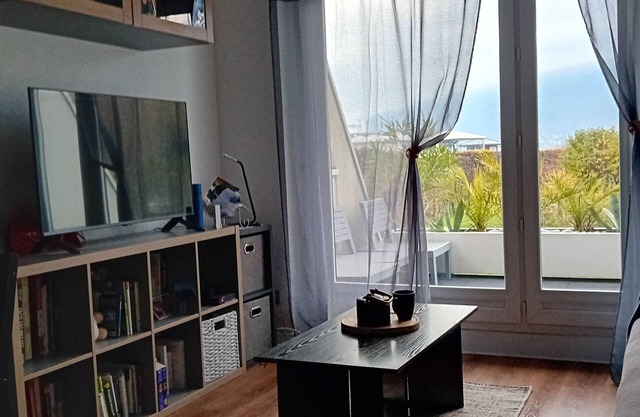 SUPERB STUDIO FACING LAC DU BOURGET WITH TERRACE