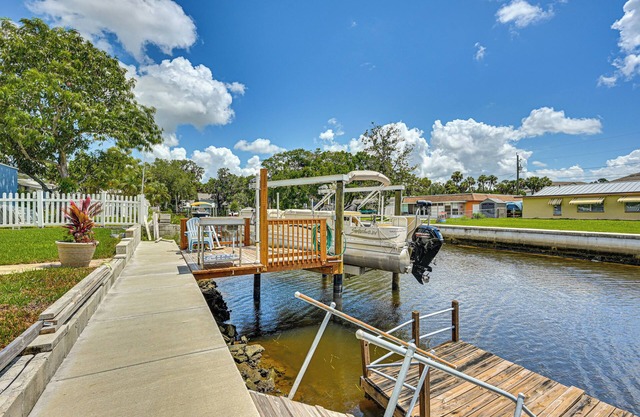 Swim, Fish & Relax: Port Richey Gem w/Yard!