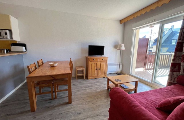 T2 Apartment with terrace and Spassio access, near slopes, 6 people, pet-friendly