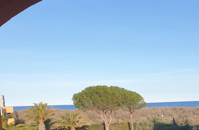 T2 Cabine de 37m² vue mer à 150m de la Plage