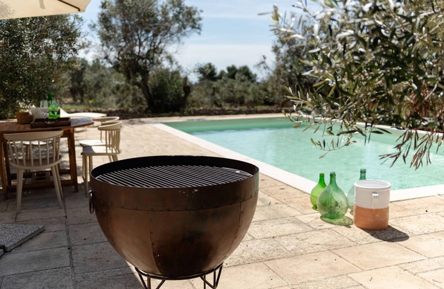 Tenuta Lavati, three trulli with private pool in Santa Maria di Leuca.